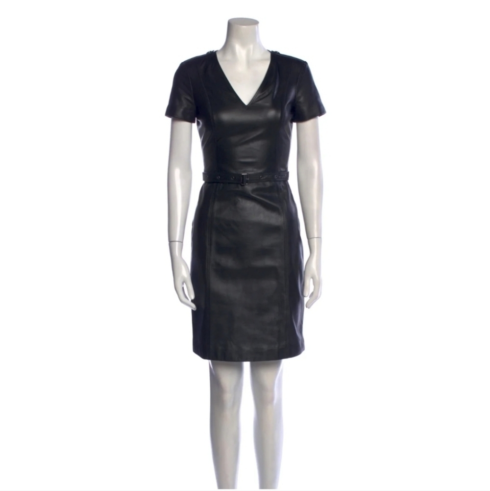 Burberry Londan Lambskin Mini Dress sz. XS